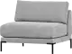 Vtwonen Couple modulárna sedačka - Sivá, Stred